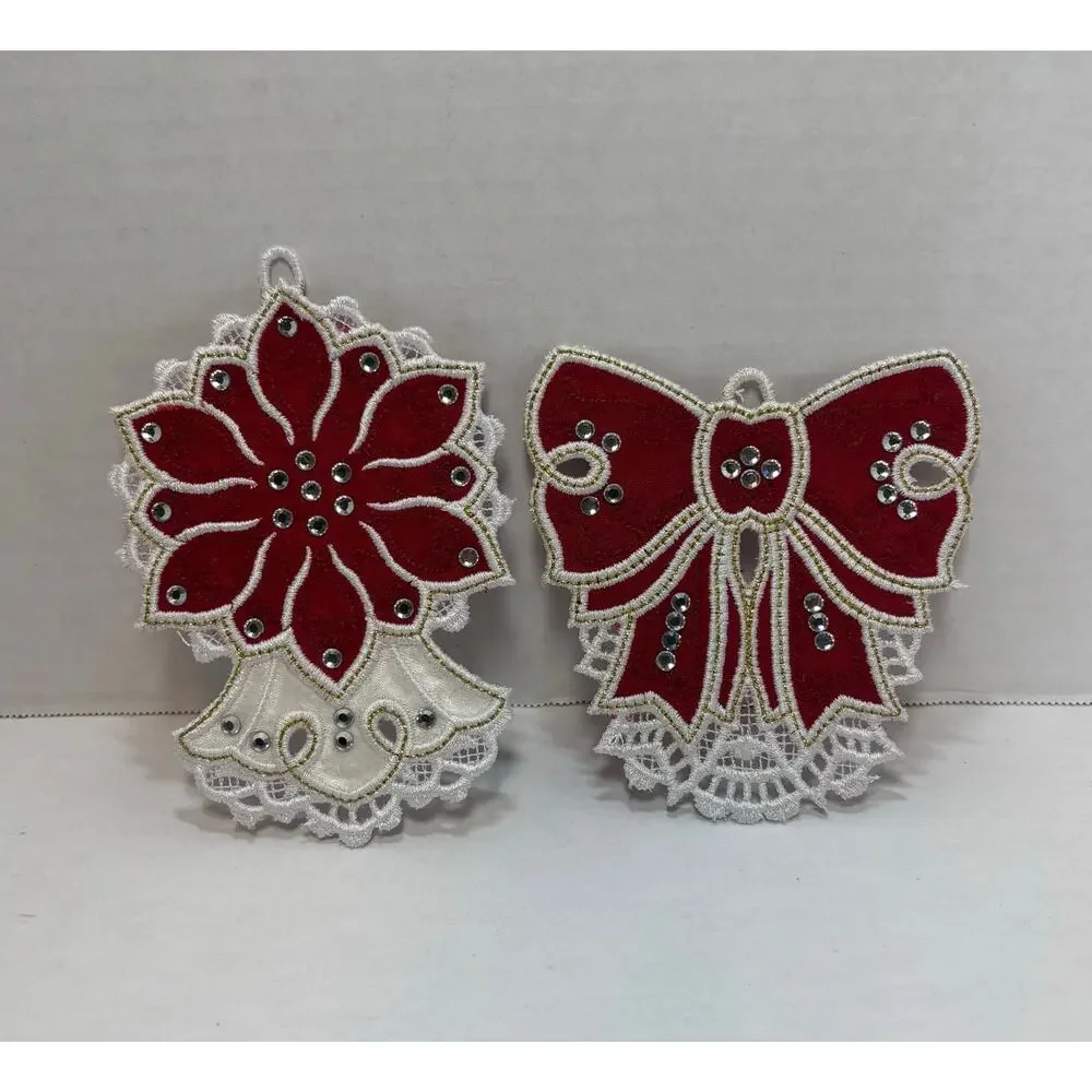 Bernina(?) Christmas Appliqué Patches